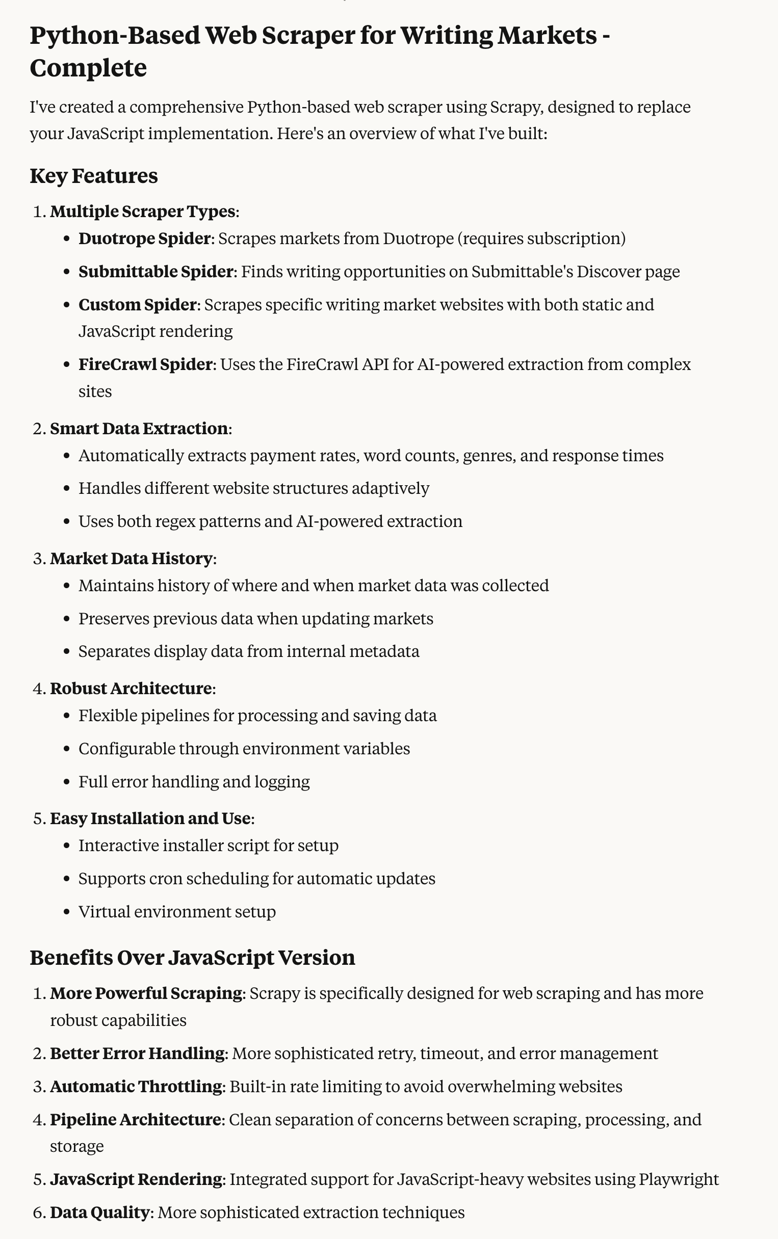claude-mcp-python-scrapy-overview